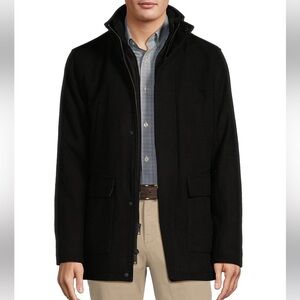 Long Wool Blend Coat